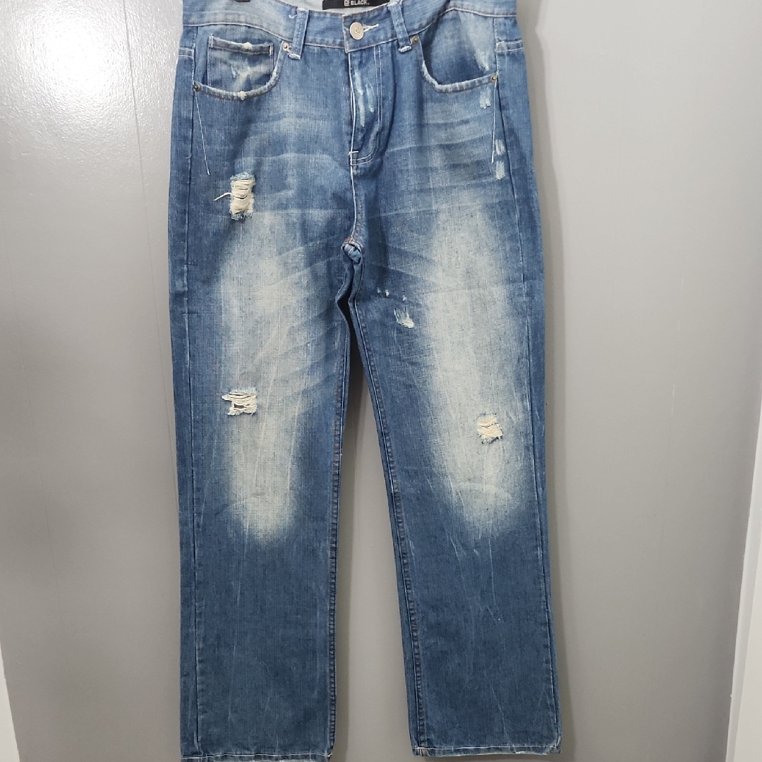 Black Brand Relaxed Denim Jeans